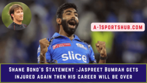 Shane Bond's Statement :Jaspreet Bumrah gets injured again then his career will be over